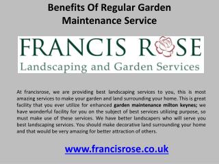 Garden maintenance milton keynes