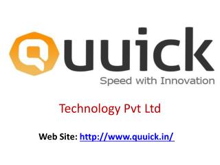 Web Development Company Hyderabad, Best Web Designing, Quuick