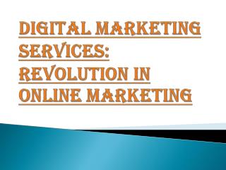 Online Marketing and it's Revolution