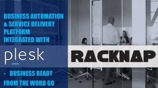 How Plesk integrated RackNap helps Hosting & Cloud providers