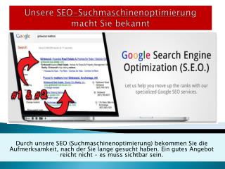 SEO Suchmaschinenoptimierung - wichtig oder notwendig?