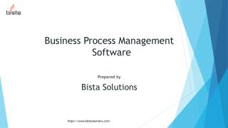 Business Process Management Software