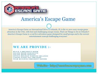 America's Escape Game