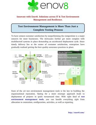 Test Environment Management is More Than Just a Complete Testing Process