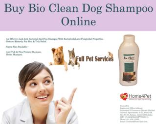 Buy Bio Clean Dog Shampoo Online