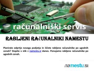 rabljeni računalniki Namestu