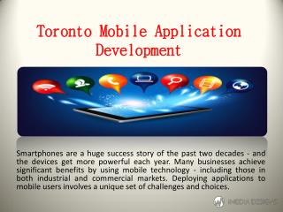 App Development Toronto