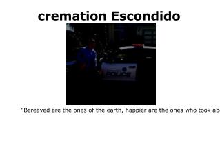 Cheap cremation Escondido