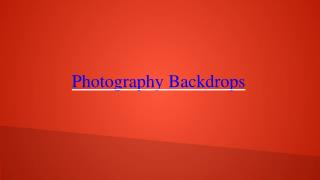 Photo Backdrop Photography