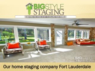 Our best home staging company Fort Lauderdale