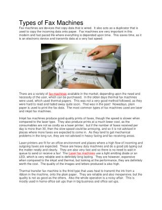 All You Need to Know About Inkjet and Laser Printers