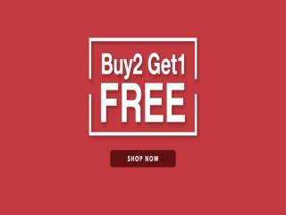 Buy 2 Get 1 Free Offers at Roumaan.com