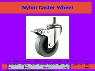 Pu Caster Wheel