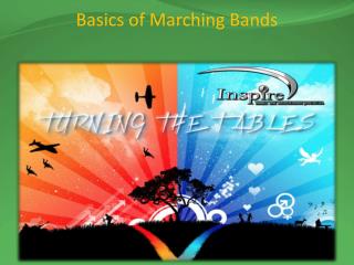 Basics of Marching Bands