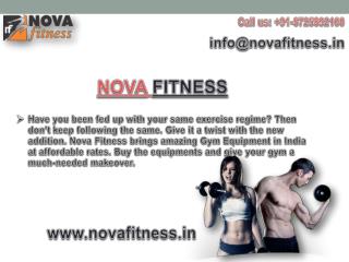 Get great fitness equipments at affordable prices