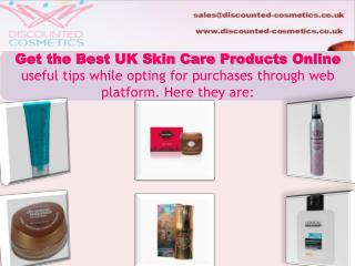 Tips to Buy Discount Cosmetics in UK