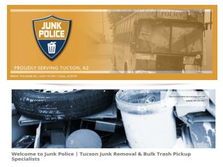 Tucson Junk Removal - Bulk Trash Pickup &amp; Disposal Service | Junk Police