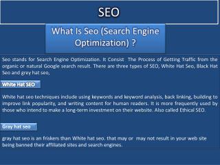 What is the best Seo Process?