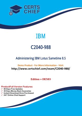 C2040-988 Latest Exam Training Material