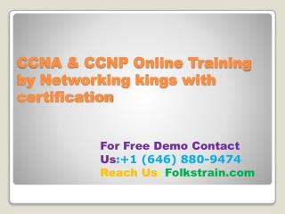 CCNA Online Training