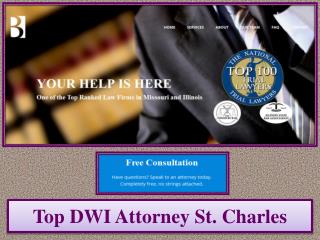 Top DWI Attorney St. Charles