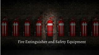 Fire Extinguisher and Safety Equipment in UAE