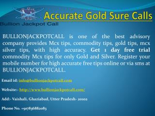 Mcx Commodity Tips Free Trial