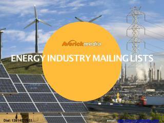 Energy Industry mailing list