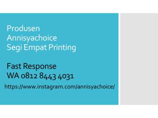 Grosir Segi Empat Printing Annisyachoice, Grosir Jilbab Printing Annisyachoice, Grosir Kerudung Printing Annisyachoic