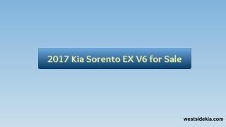 2017 Kia Sorento EX V6 for Sale