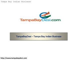 TampaBayDesi – Tampa Bay Indian Business