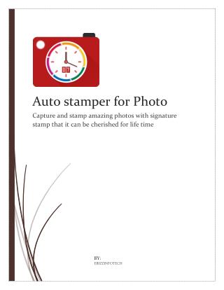 Signature Stamp to make your images watermark