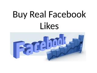 Buy Real Facebook Likes