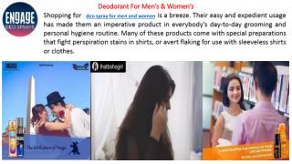 The Best Deodorant For Men and Women in India