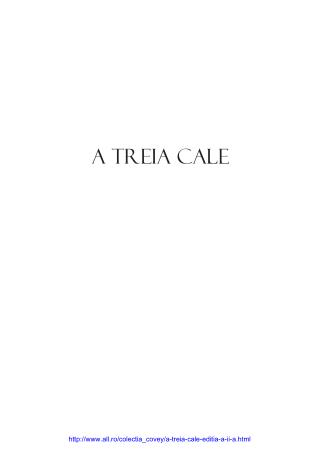 A Treia Cale Download Gratis, Covey