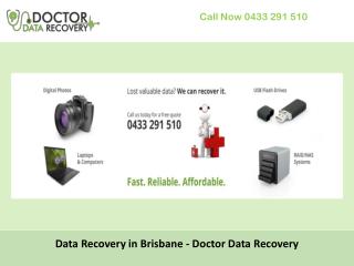 Data Recovery in Brisbane - Doctor Data Recovery