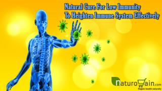 Natural Cure For Low Immunity To Heighten Immune System Effectively