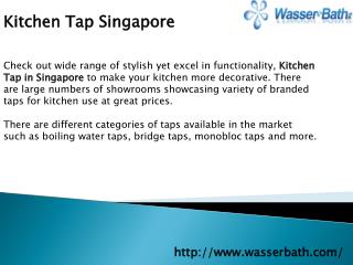 Kitchen Tap Singapore