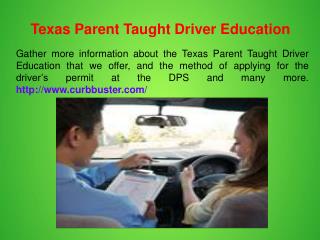 Texas Graduated Driver License Program