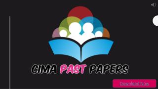 Cima Past Papers