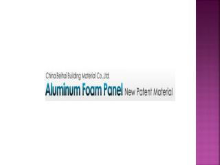 Aluminum Foam Manufacturer