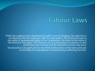 Labour Laws