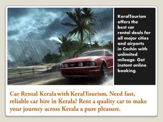 find Kerala Rental Car Deals & Cheap Car Rentals