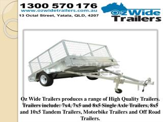 Box Trailers Brisbane