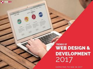 Top 12 Web Design & Development Trends to expect in 2017