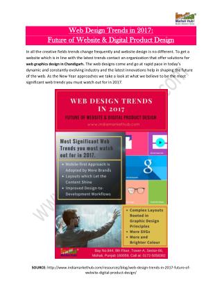 Web Design Trends in 2017: Future of Website & Digital Product Design