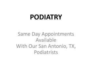 podiatry