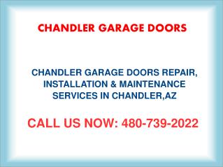 Chandler Garage Door repair