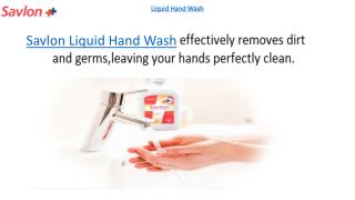 Liquid Hand Wash