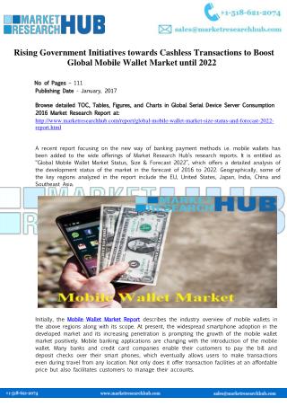 Global Mobile Wallet Market Research Report 2017